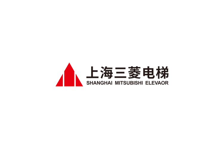 上海三菱电梯logo矢量标志素材
