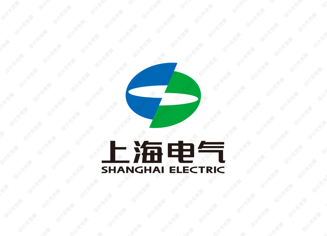 上海电气logo矢量标志素材