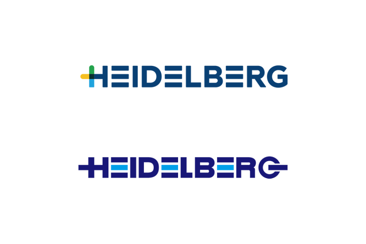 HEIDELBERG海德堡印刷机logo矢量标志素材