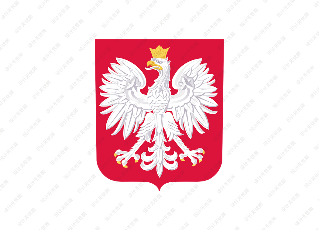 波兰国徽矢量高清素材下载
