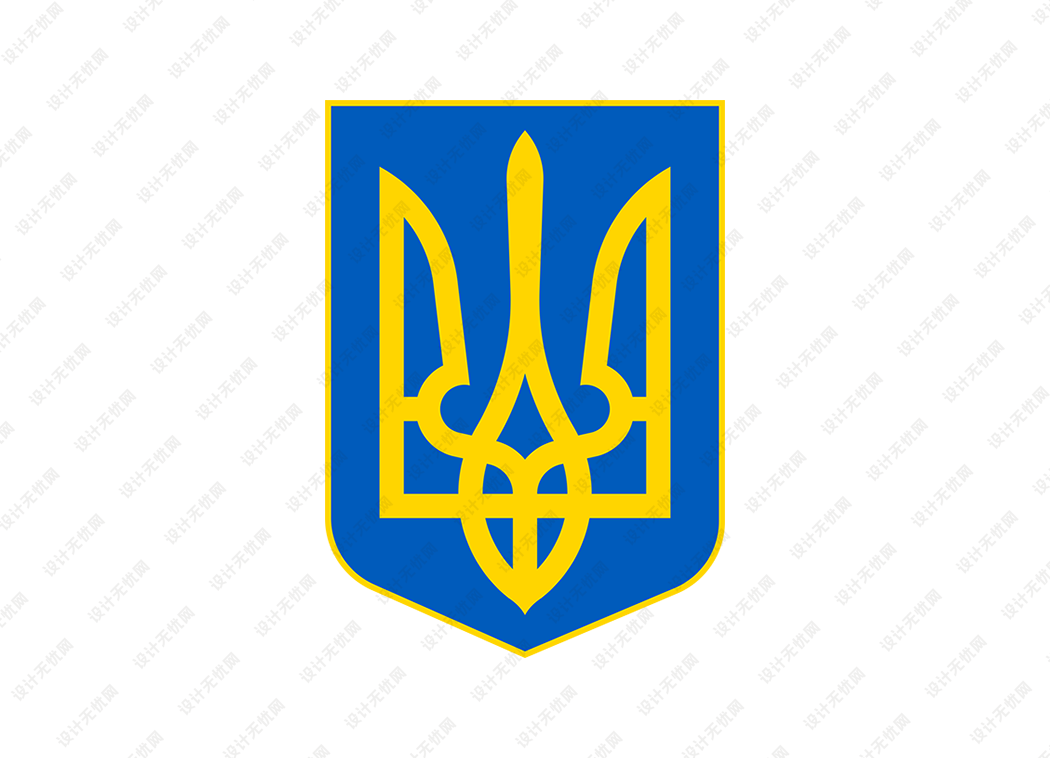 乌克兰国徽矢量高清素材下载