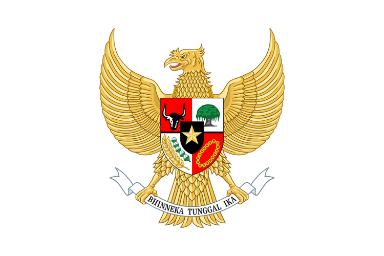 印度尼西亚国徽矢量高清素材下载