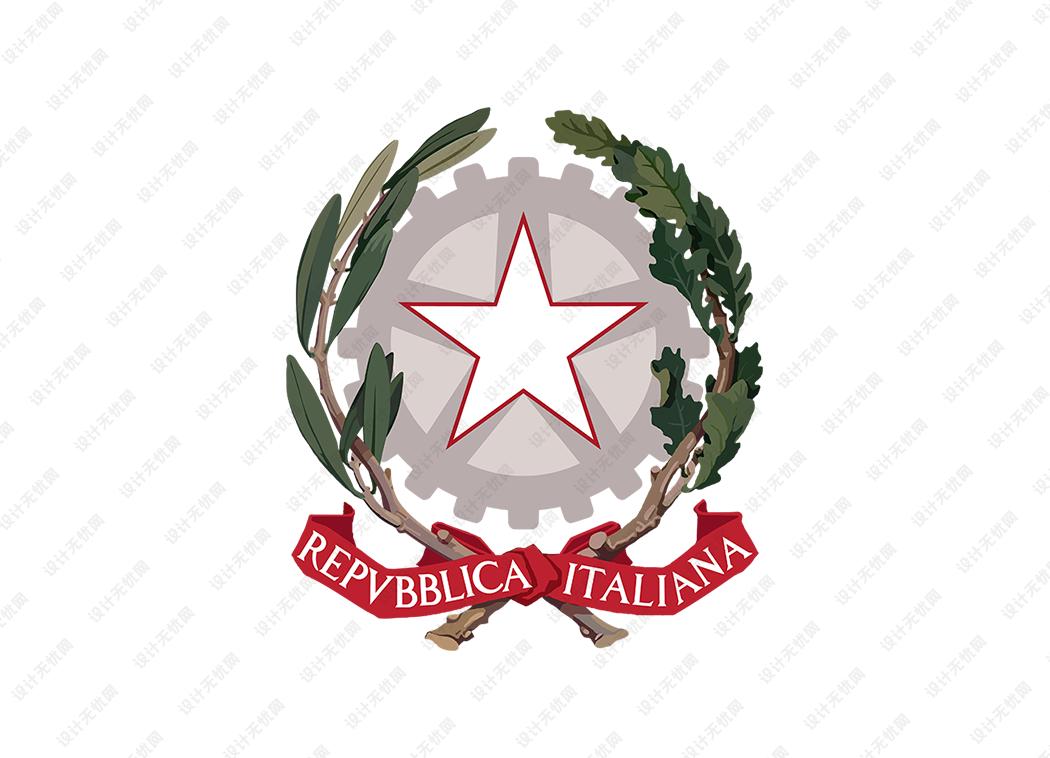 意大利国徽矢量高清素材下载
