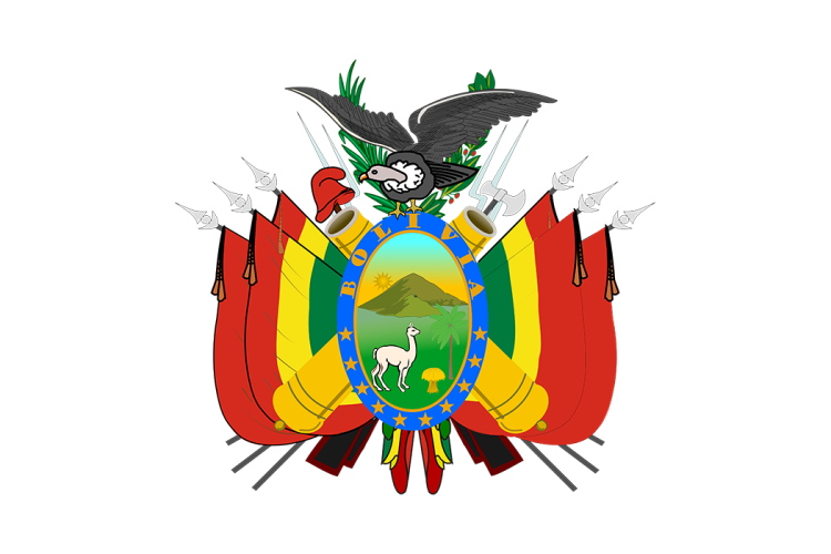 玻利维亚国徽矢量高清素材下载