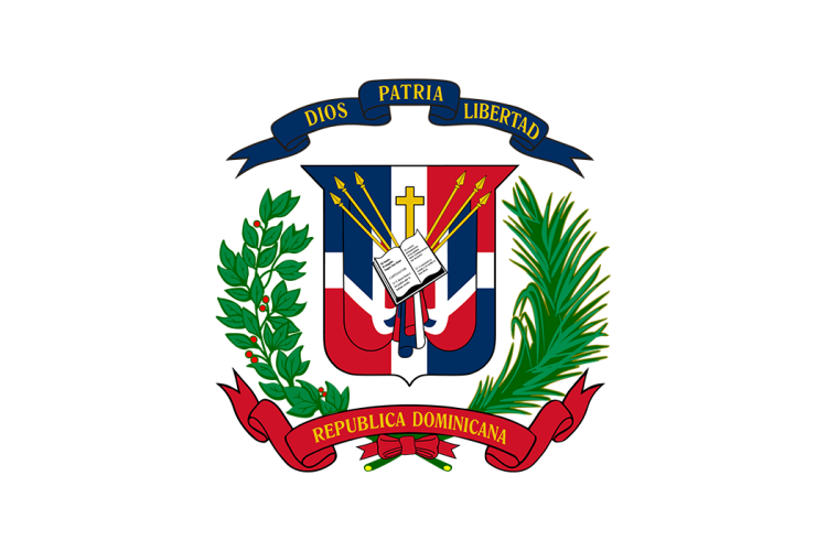 多米尼加国徽矢量高清素材下载