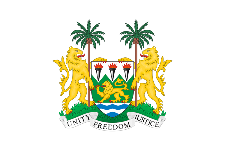 塞拉利昂国徽矢量高清素材下载