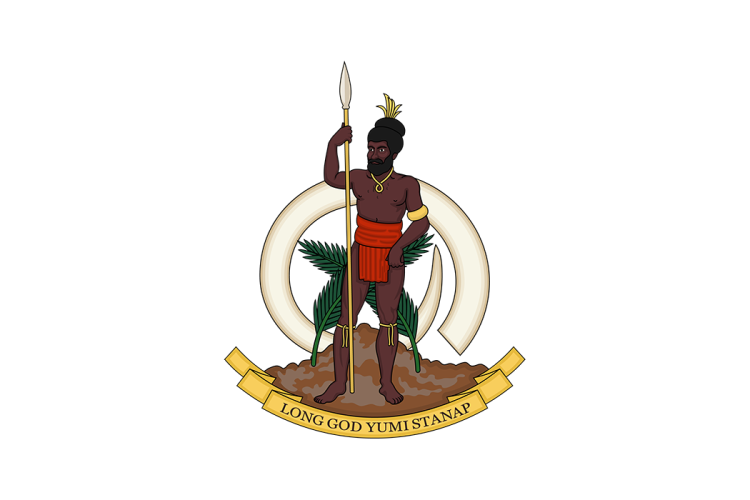 瓦努阿图国徽矢量高清素材下载