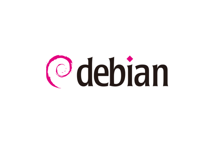 debian logo矢量标志素材下载