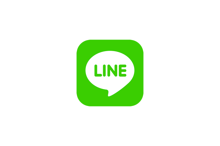 即时通讯软件LINE logo矢量标志素材下载