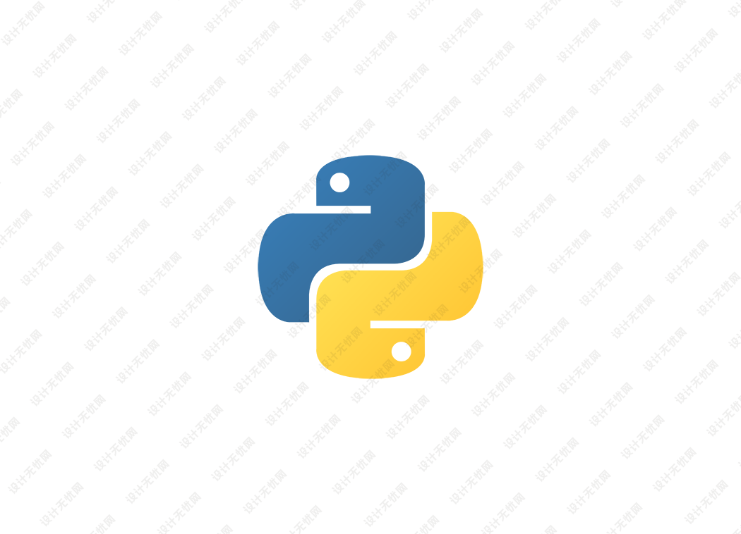 Python logo矢量标志素材下载