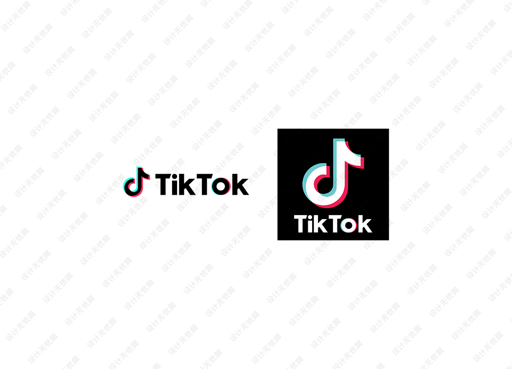 TikTok logo矢量标志素材下载