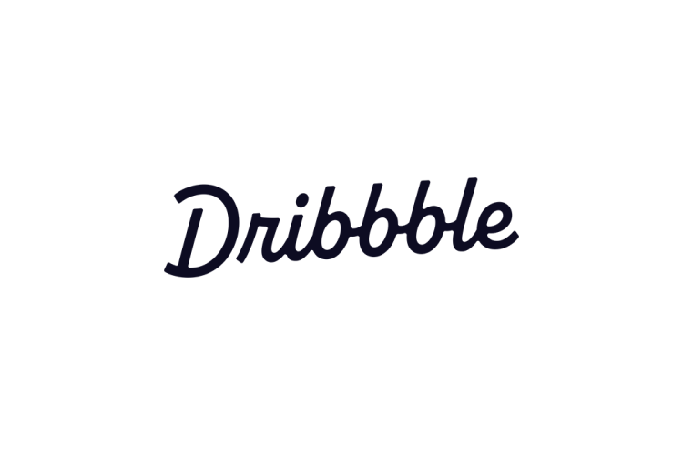 创意社区平台Dribbble logo矢量标志素材下载