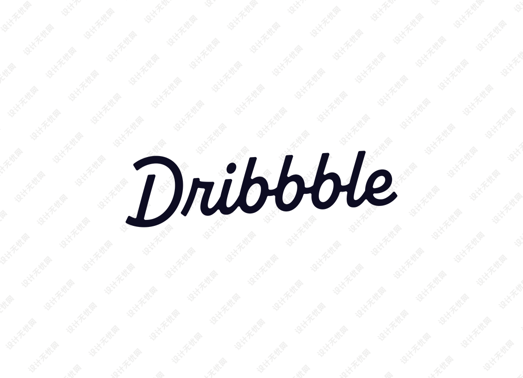 创意社区平台Dribbble logo矢量标志素材下载