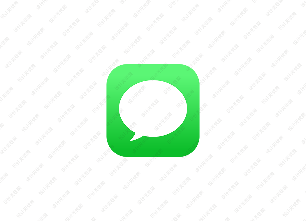 iOS Messages短消息图标logo矢量标志素材下载
