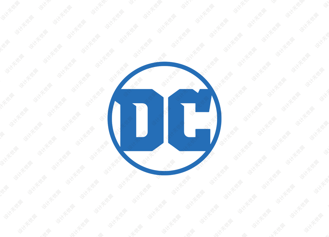 DC漫画logo矢量标志素材