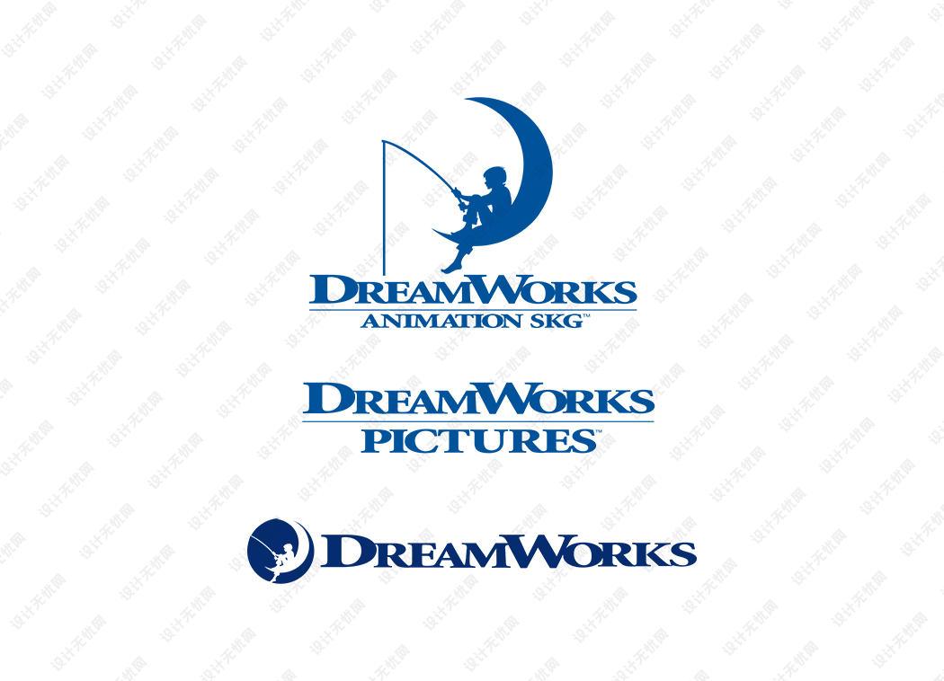 梦工厂（DreamWorks Studios）logo矢量标志素材