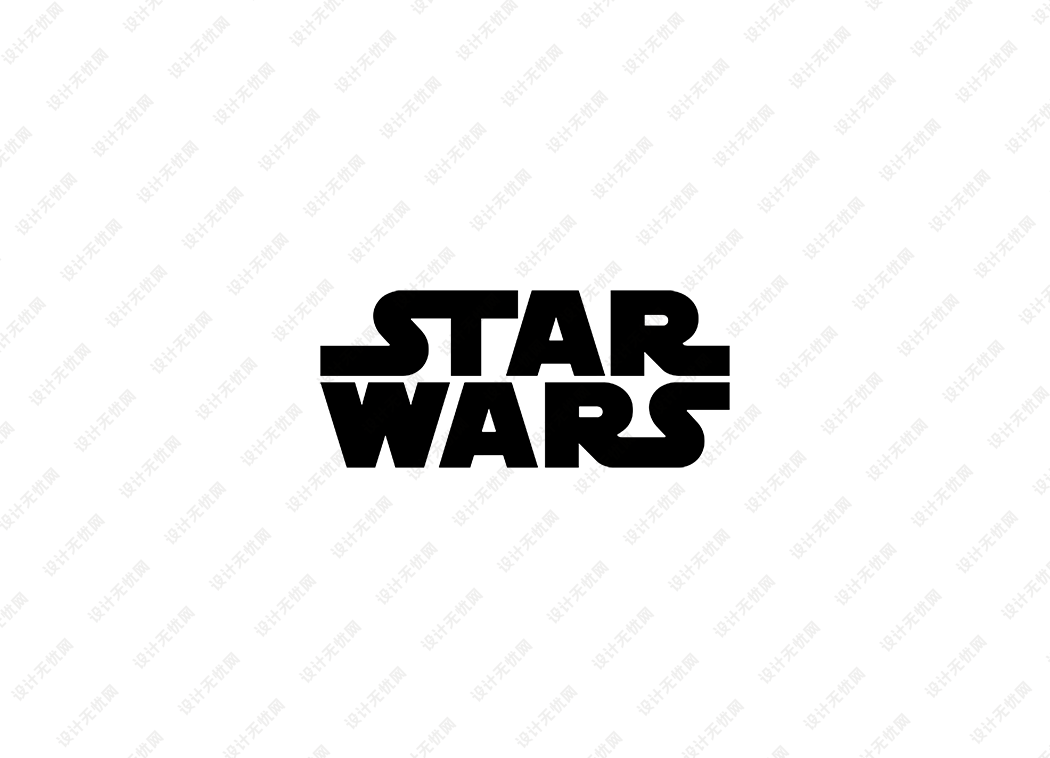 STAR WARS星球大战logo矢量标志素材