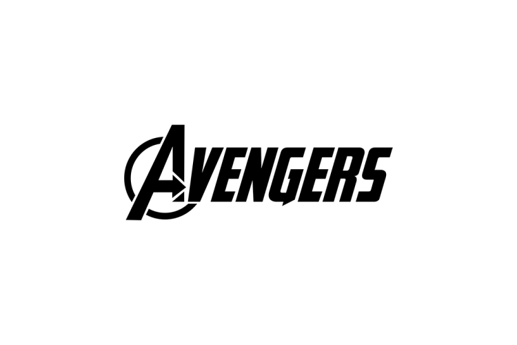 Avengers复仇者联盟logo矢量标志素材