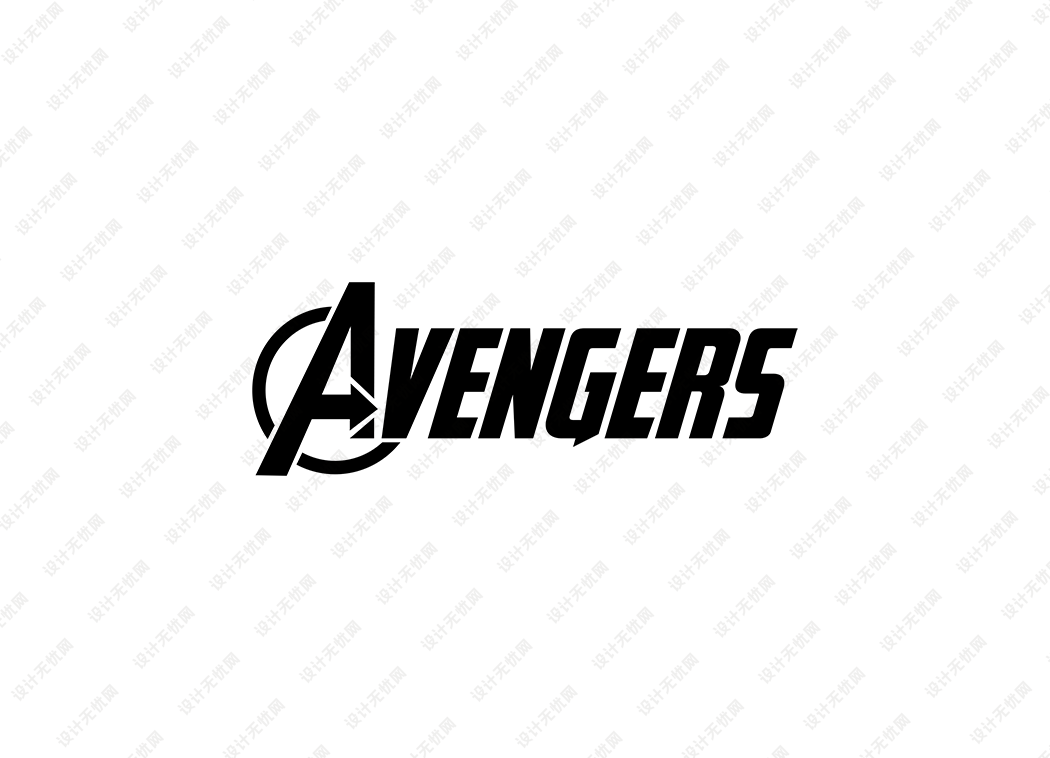 Avengers复仇者联盟logo矢量标志素材