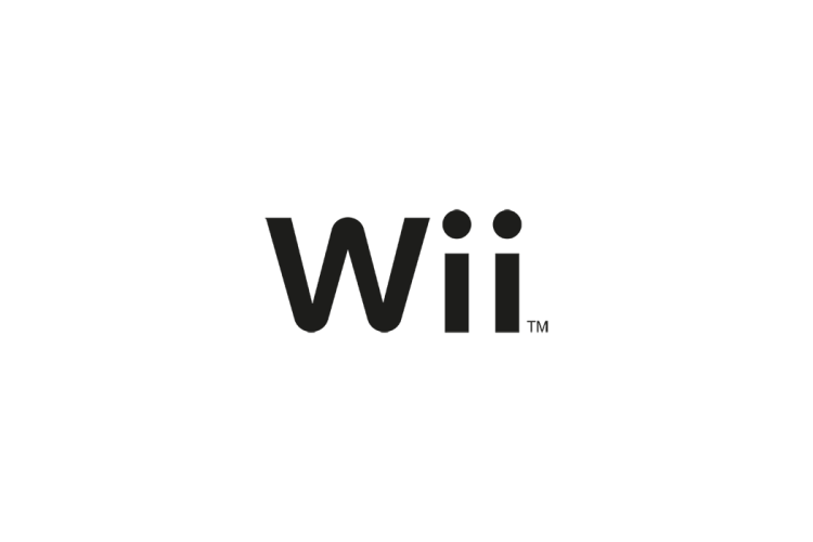Wii游戏机logo矢量标志素材