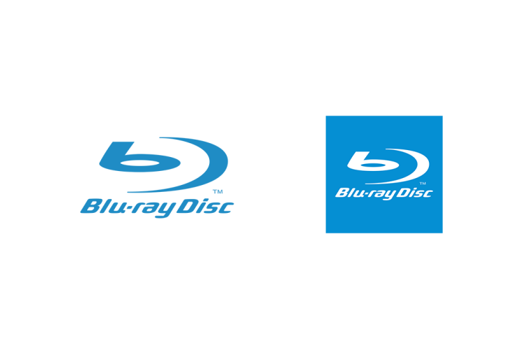 蓝光光盘 (Blu-ray disc)logo矢量标志素材
