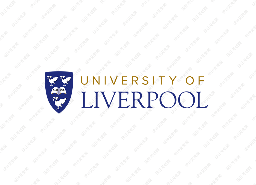 利物浦大学校徽logo矢量标志素材