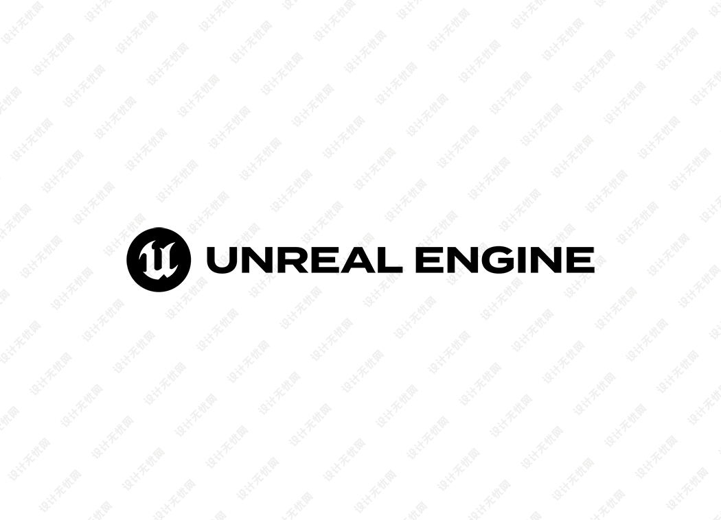 虚幻引擎（Unreal Engine）logo矢量标志素材下载