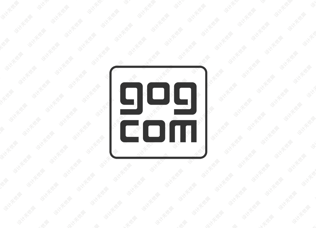 GOG游戏平台logo矢量标志素材