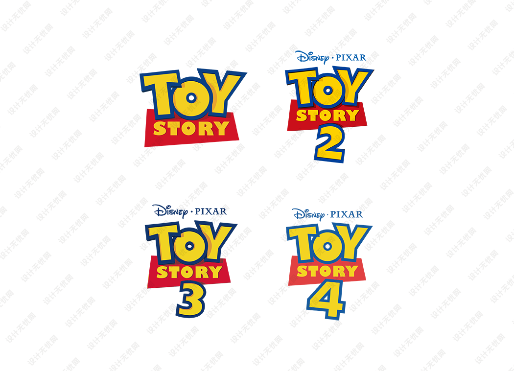 玩具总动员（Toy Story）logo矢量标志素材