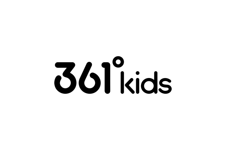 361° kids logo矢量标志素材