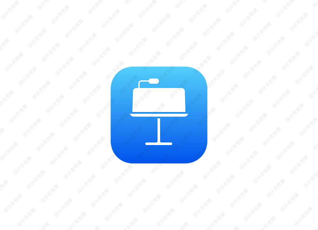 Apple Keynote图标logo矢量标志素材
