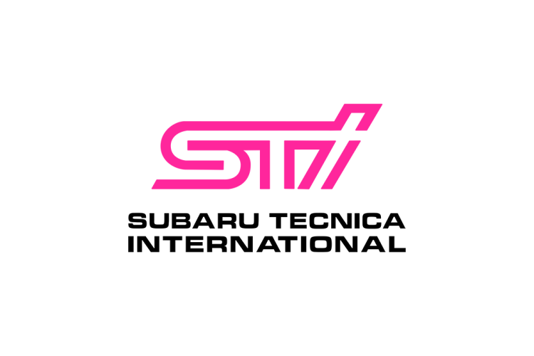 斯巴鲁STI logo矢量标志素材