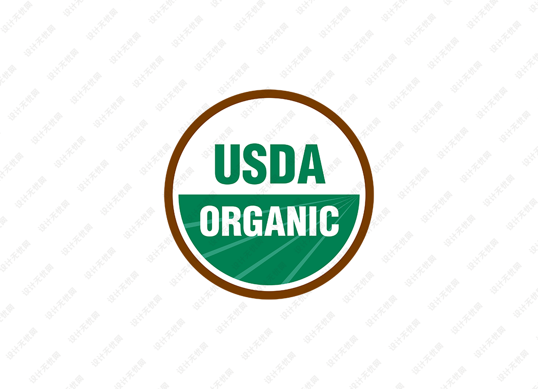 USDA有机认证logo矢量标志素材