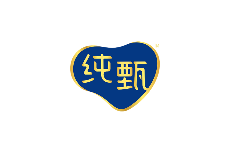 纯甄logo矢量标志素材