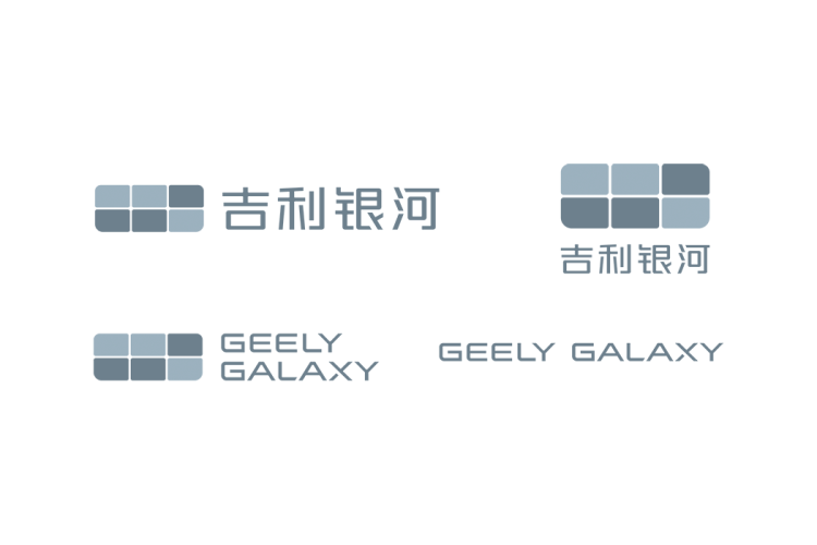 吉利银河logo矢量标志素材