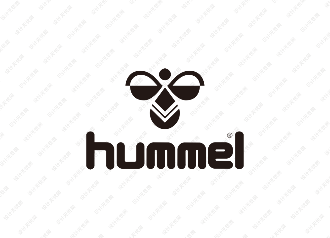 运动品牌：hummel logo矢量素材