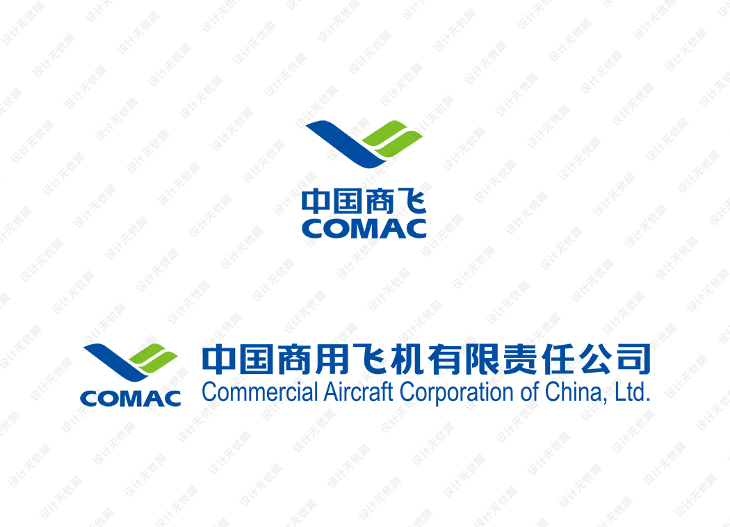 中国商飞logo矢量标志素材