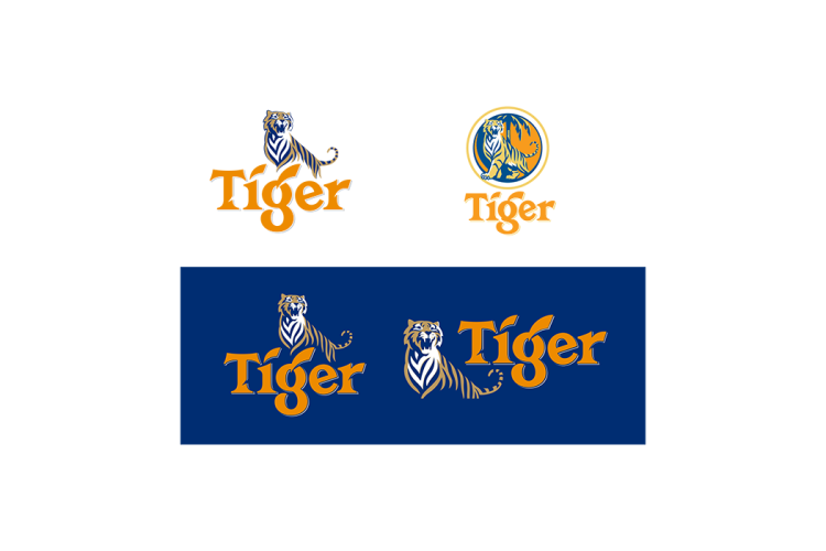 虎牌啤酒logo矢量标志素材