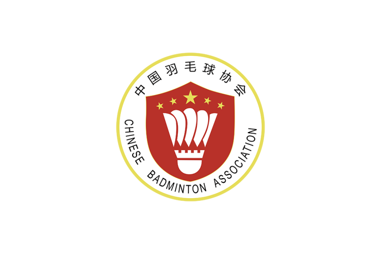 中国羽毛球协会logo矢量标志素材