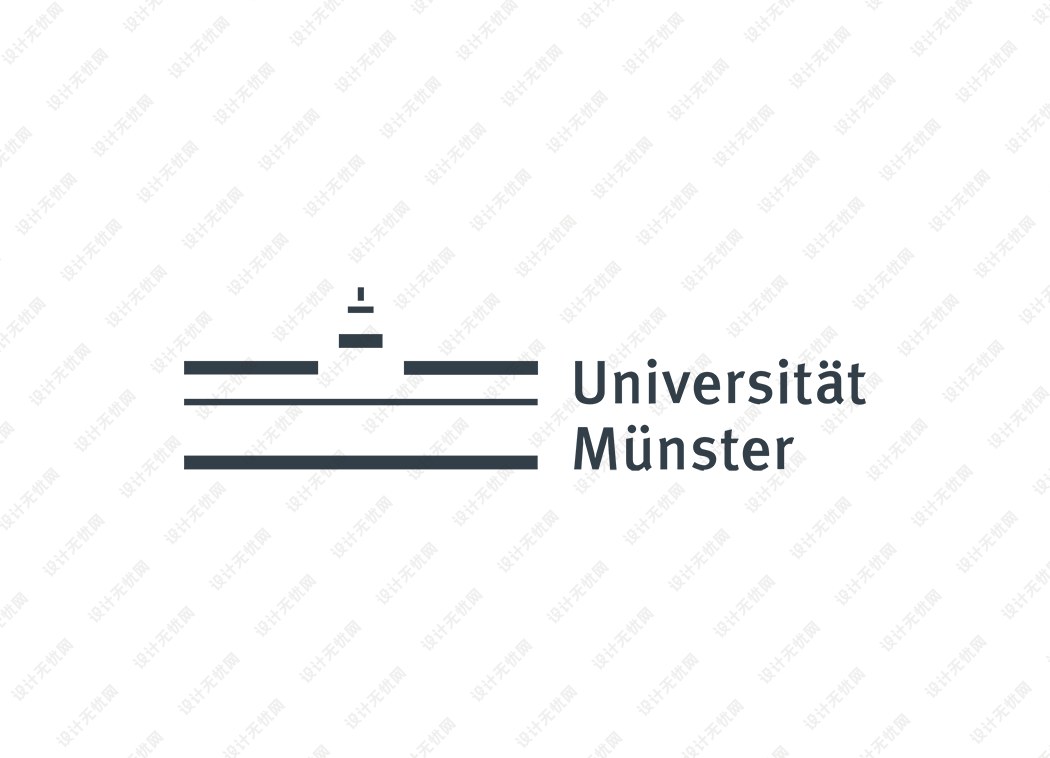 明斯特大学校徽logo矢量标志素材