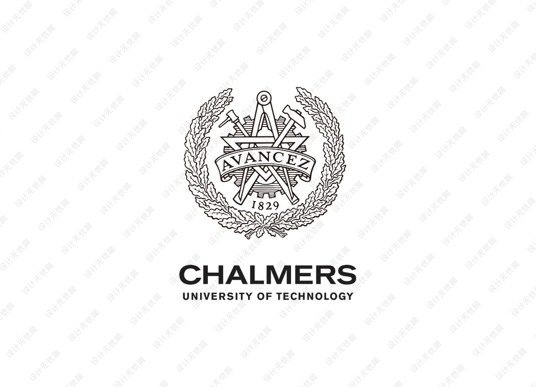 查尔姆斯理工大学校徽logo矢量标志素材