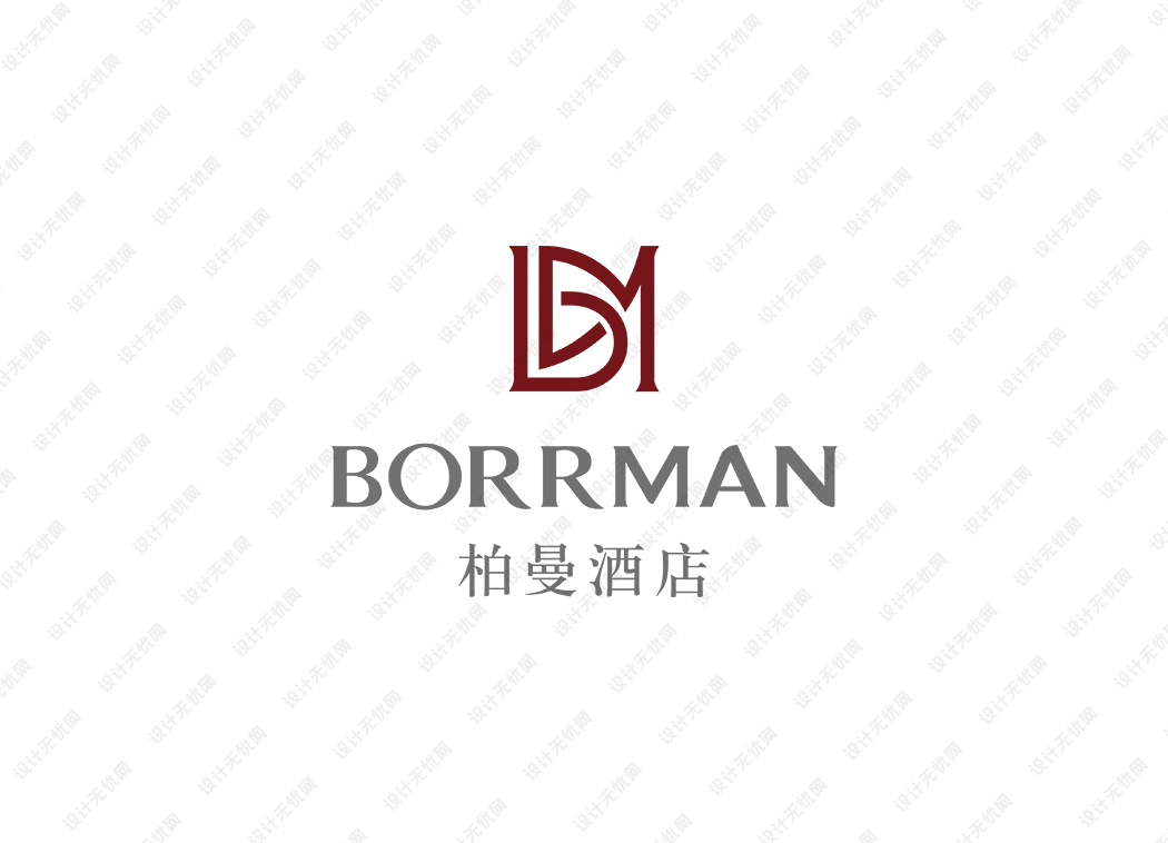 柏曼酒店logo矢量标志素材
