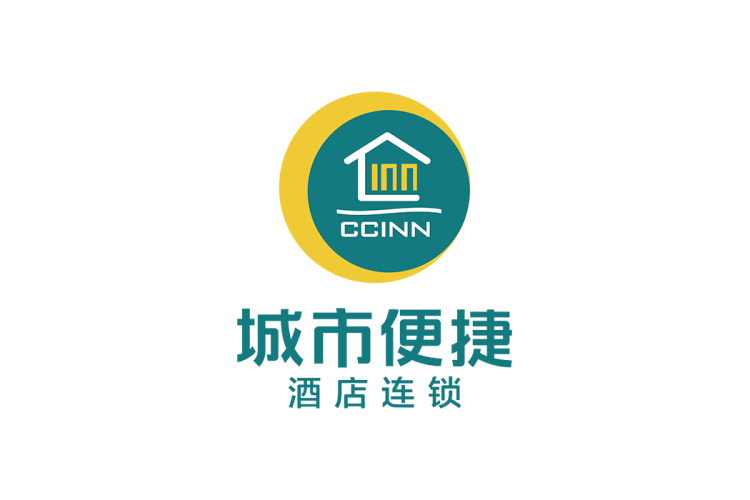 城市便捷酒店logo矢量标志素材