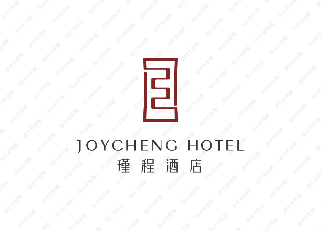 瑾程酒店logo矢量标志素材
