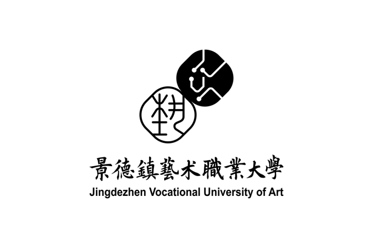景德镇艺术职业大学校徽logo矢量标志素材