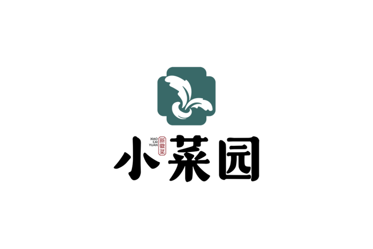 小菜园logo矢量标志素材