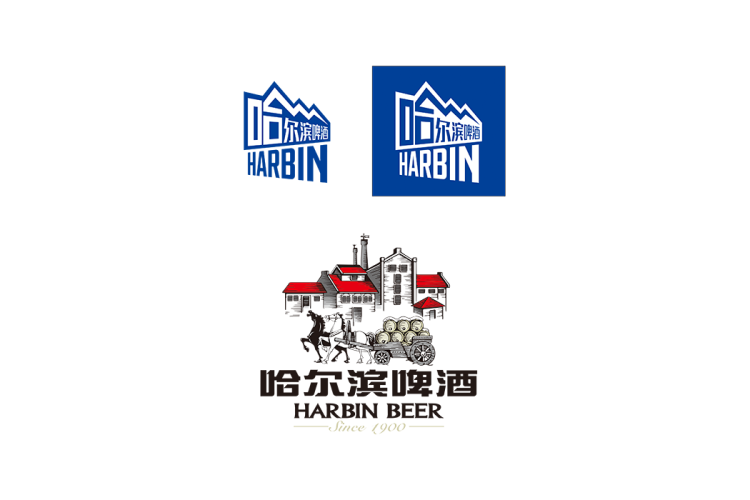 哈尔滨啤酒logo矢量标志素材