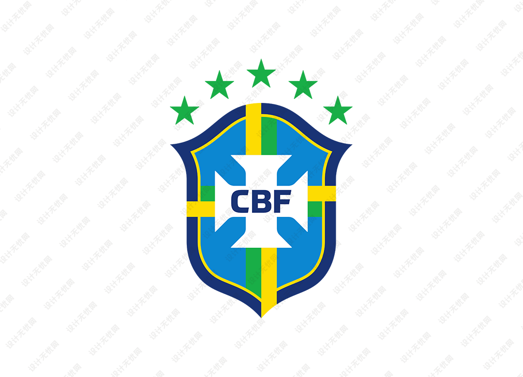 巴西国家足球队队徽logo矢量素材