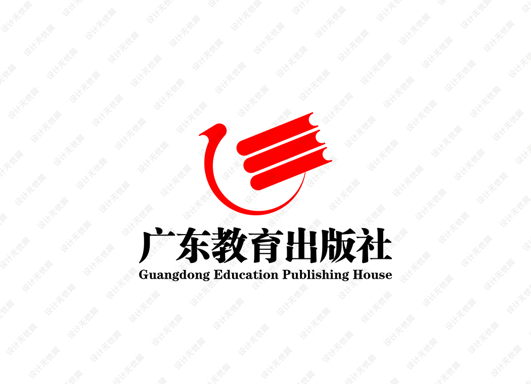 广东教育出版社logo矢量标志素材