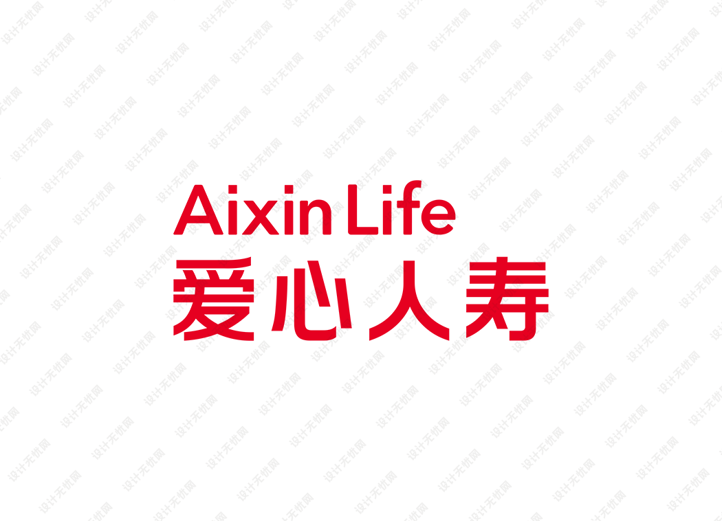 爱心人寿logo矢量标志素材